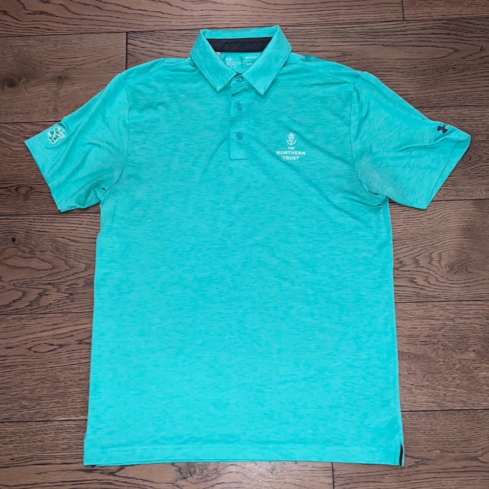 Men’s Under Armour “The Northern Trust” Golf Polo Size Medium